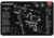TekMat 17in Printed Gun Cleaning Mat Smith &amp; Wesson M&amp;P, Black, TEK-17-SW-MP