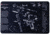 TekMat 17in Printed Gun Cleaning Mat Smith&amp;Wesson M&amp;P Cutaway DblSide, Black, TEK-17-SW-MP-CA-DBL