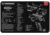 TekMat 17in Printed Gun Cleaning Mat Walther PPQ Mod2, Black, TEK-17-WAL-PPQ-M2