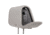 The Headrest Safe Co. The Vulcan Bundle Left-Hand Driver Bundle, Leatherette, Light Gray, HRBUNLGL01LH