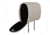The Headrest Safe Co. Slide Bundle, Cloth, Light Gray, HRSLIDEBUNLGC03