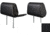 The Headrest Safe Co. The Vulcan Bundle Left-Hand Driver Bundle, Cloth, Black, HRBUNBC01LH