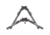 Tier One Atac Bipod - Carbon QD Picatinny Tilt Only 9in, Grey, T1ATACC-LTPIC