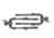 Tier One Evolution Bipod - Carbon M Lok 7in, Black, T1BECM180
