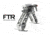 Tier One FTR Bipod Grey Aluminum Freeland fit, T1FTRAFG