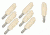 Tipton 28 Gauge Bore Mop, Bag of 10