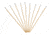 Tipton Power Swab, 22 Cal., Swab, 250 ct, Bamboo/White, 1099924
