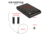 Tracker Safe Single Pistol Safe-Biometric Lock, 12.6in, Black, SPS-04B