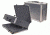 TZ Case Ironite Alumitech Double Duty Pistol Case Diamond Plate 18x13x7, Black TZDLX18DPI