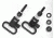 Uncle Mike's QD-115 Swivel Set with Loop Size 1-1/4 inch, MO10013
