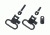 Uncle Mike's Sling Swivels - QD 115 RUG 1461-2