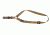 United States Tactical S1 Single-Point Tactical Sling, 1.25in, HK Hook, Coyote, UST-SLS00102QH