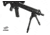 UTG Pro UTG PRO TBNR Bipod, 8.5 in-11 in Center Height, Picatinny, Black, TLUBP01