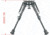 Vector Optics Carbon Fiber Spring Bipod, 6-9in, Black, RSCFP-06