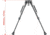 Vector Optics Carbon Fiber Spring Bipod, 9-13.5in, Black, RSCFP-09