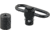 Gunpany Push Button QD Sling Swivel, 1.4in, Black, GUSS-04