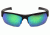 Venture Gear Tensaw Shooting Glasses, Black Frame, Green Mirror Polarized Lens, VGSB331