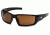 Venture Gear Pagosa Shooting Glasses, Bronze Anti-Fog Lens, Black Frame VGSB518T