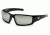 Venture Gear Pagosa Shooting Glasses, Silver Mirror Anti-Fog Lens, Black Frame VGSB570T