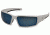 Venture Gear Pagosa Shooting Glasses, Ice Blue Mirror Anti-Fog Lens, White Frame VGSW565T