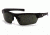 Venture Gear Tensaw Shooting Glasses,  Black/Gray Frame, Forest Gray Anti-Fog Lenses, VGSB322T