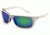 White Frame/Green Mirror Polarized Lens