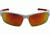 Venture Gear Tensaw Shooting Glasses, White Frame, Sky Red Mirror Polarized Lens, VGSWR351