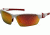 Venture Gear Tensaw Shooting Glasses, White Frame, Sky Red Mirror Polarized Lens, VGSWR351