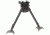 Versa-Pod 300 Series Raptor Feet NON-Pan-Tilt Bipod, 9-12in, Black, 350-824