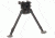 Versa-Pod 300 Series Ski-Type Feet NON-Pan-Tilt Bipod, 9-12in, Black, 350-828