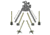 Versa-Pod BattlePack LTD Bipod, 9-12in, Black, 159-529