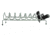 Versatile Rack 8 Gun 18.5 Inch x 5.25 Inch x 5.5 Inch Safe Handgun Rack, Gray, 18.5 InchX5.25 InchX5.5 Inch, VER201080
