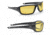 Walkers IKON Forge Glasses, Black Frame, Amber Lenses, GWP-IKNFF2-AMB