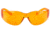 Walkers Clearview Wrap-Around Sport Shooting Glasses, Amber, GWP-WRSGL-AMB