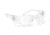 Walkers Clearview Wrap-Around Sport Shooting Glasses, Clear GWP-WRSGL-CLR