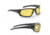 Walkers IKON Carbine Glasses, Black Frame, Amber Lenses, GWP-IKNFF1-AMB