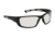 Walkers GWP-SF-8280-CL Safety Glasses 8280 Clear Polycarbonate Black