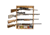 Walnut Hollow Wall Gun Rack, Brown, 41653