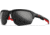 Wiley X Changeable Series Jakl Captivate Non-Pol Sunglasses, Matte Black, Black Mirror Lens, CHJKL15