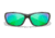 Wiley X Performance Gravity Captivate Pol Sunglasses, Kryptek Neptune Frame, Green Mirror Lens, CCGRA12