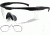 Wiley X PT-1 Sunglasses - Matte Black Frame w/ 3 Lens Package (Smoke Grey, Clear, Light Rust) w/ RX Insert PT-1SCLRX