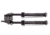 Wilson Combat Atlas BT10-LW17 Bipod, 1913 Picatinny Rail Mount, 4.75in to 9in, Aluminum, Black NW380