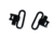 Winchester Universal 1-1/4 inch Super Swivel, Pair, Black WIN99743