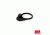 XTS Sling Plate with Single Back Loop to Attach Sling, Black SP-1EP
