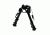 XTS Tactical Bipod, 5.5in.-7.4in., Black XTS TBP