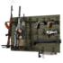 Savior Equipment Wall Rack System 10 Panel Kit w/Attachments, OD Green, 48in x 30.25in x 0.63in, OD Green, 48in x 30.25in x 0.63in, WRS-FULL-R6P12-OG