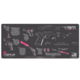 Cerus Gear 3mm Promats 12"x27" 1911 Instructional Char Gray, CERIM1911INSPNK