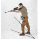 4 Stable Sticks Monteria Shooting Stick, Black, MONTERIA