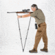 4 Stable Sticks Monteria Shooting Stick, Black, MONTERIA