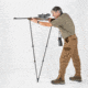 4 Stable Sticks Monteria Shooting Stick, Black, MONTERIA